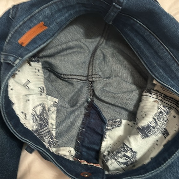 Pilcro  Anthropology Dark Blue Bootcut Jeans - 27 - Picture 9 of 12